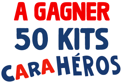 À gagner, 50 kits Carahéros